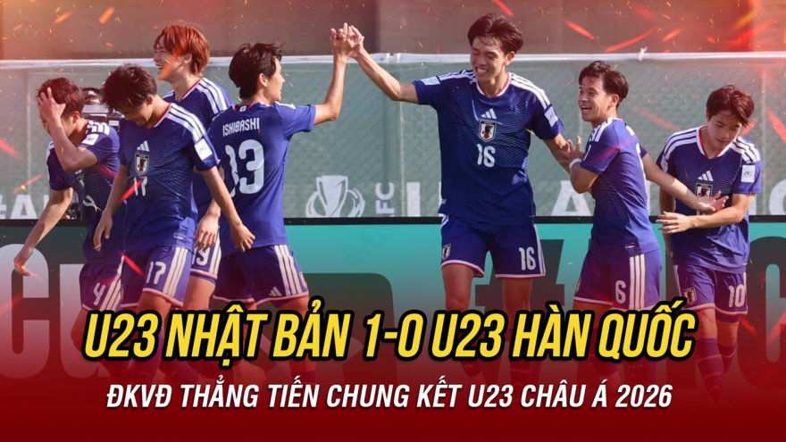 Kết quả U23 châu Á 2026 hôm nay 20/1: ĐKVĐ Nhật Bản thẳng tiến chung kết